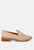 Zofia Nude Suede Penny Loafers