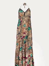 Sapana Tiered Floral-Print Maxi Dress