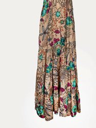Sapana Tiered Floral-Print Maxi Dress
