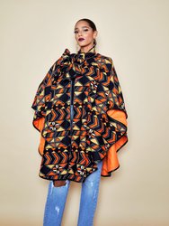 Shelly Poncho - Black