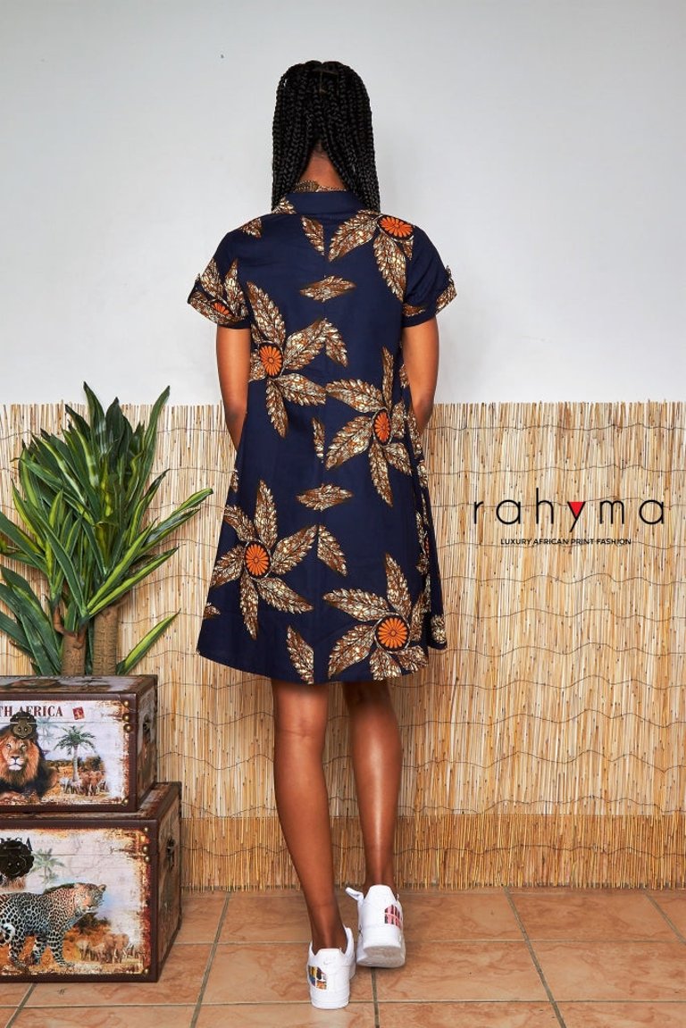 Tanika Short Kaftan Dress