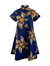 Tanika Short Kaftan Dress - Blue