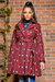 Tribal Print Trench Coat Dress