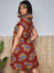 Yola Short Kaftan Dress