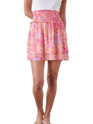 Addison Skirt In Passion Flower - Passion Flower