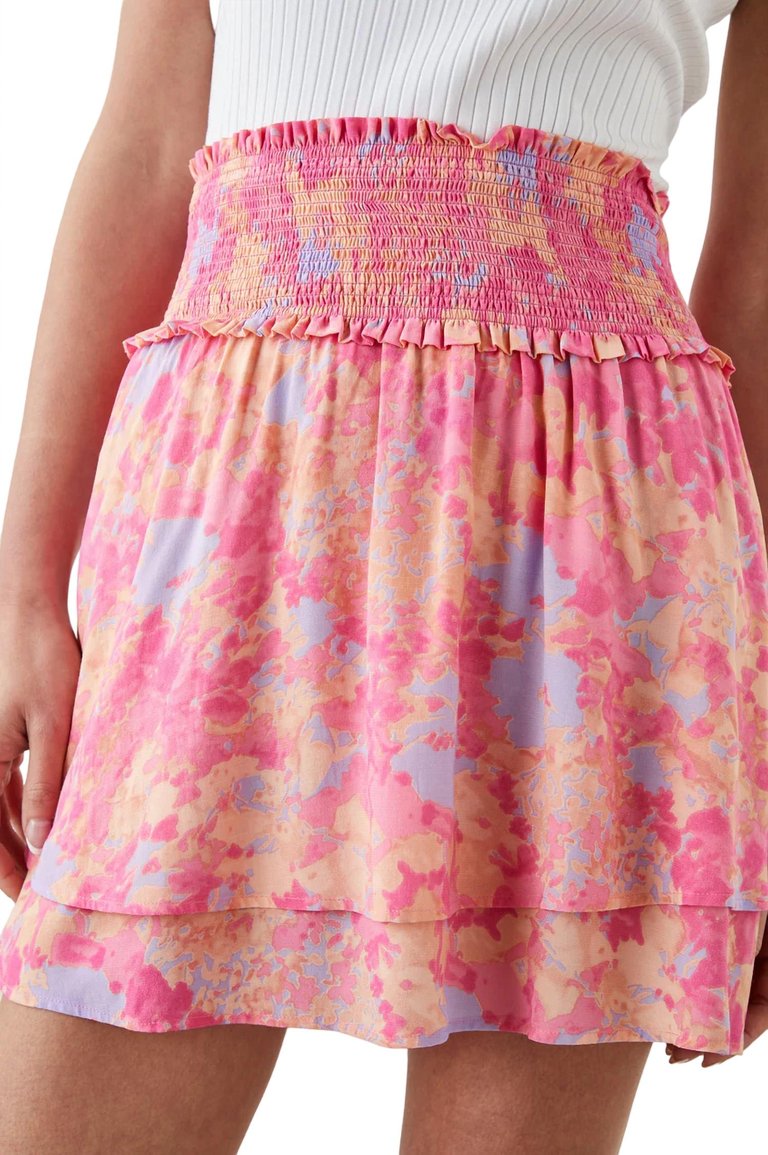 Addison Skirt In Passion Flower