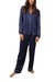 Alba Silky Pajama Set In Midnight Stars - Midnight Stars