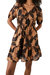 Amabella Dress In Tiger's Eye - Tiger's Eye