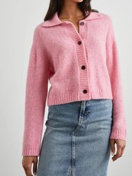 Amber Sweater In Bubblegum Pink