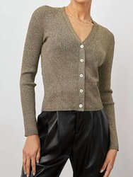 Beau Sweater - Gold Lurex