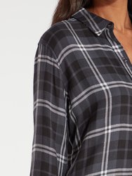 Bianca Plaid Shirtdress