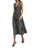 Bruna Dress In Ebony Texture - Ebony Texture