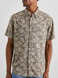 Carson Shirt - Japanese Maple Faded Sadle