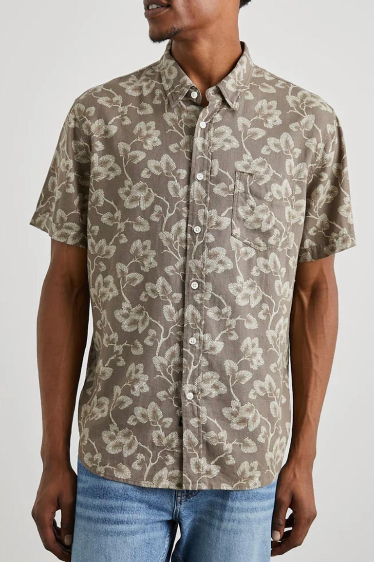 Carson Shirt - Japanese Maple Faded Sadle