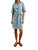 Chancey Dress In Faded Indigo