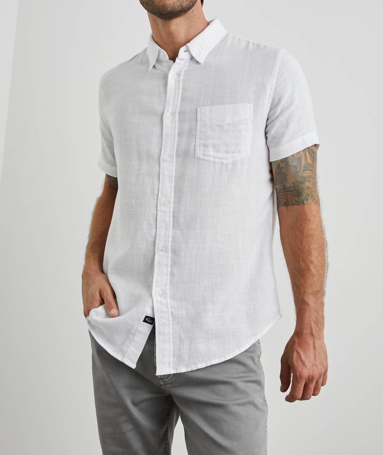 Fairfax Shirt In White - White
