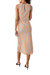 Gabriella Dress In Orange Diffused Cheetah