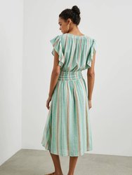 Iona Dress In Seaview Stripe