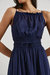 Magdalene Dress In Admiral Blue