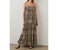 Maty Dress In Sand Stone Print - Sand Stone Print