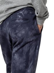 Men's Everson Jogger In Midnight Tie Dye