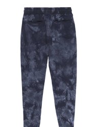 Men's Everson Jogger In Midnight Tie Dye