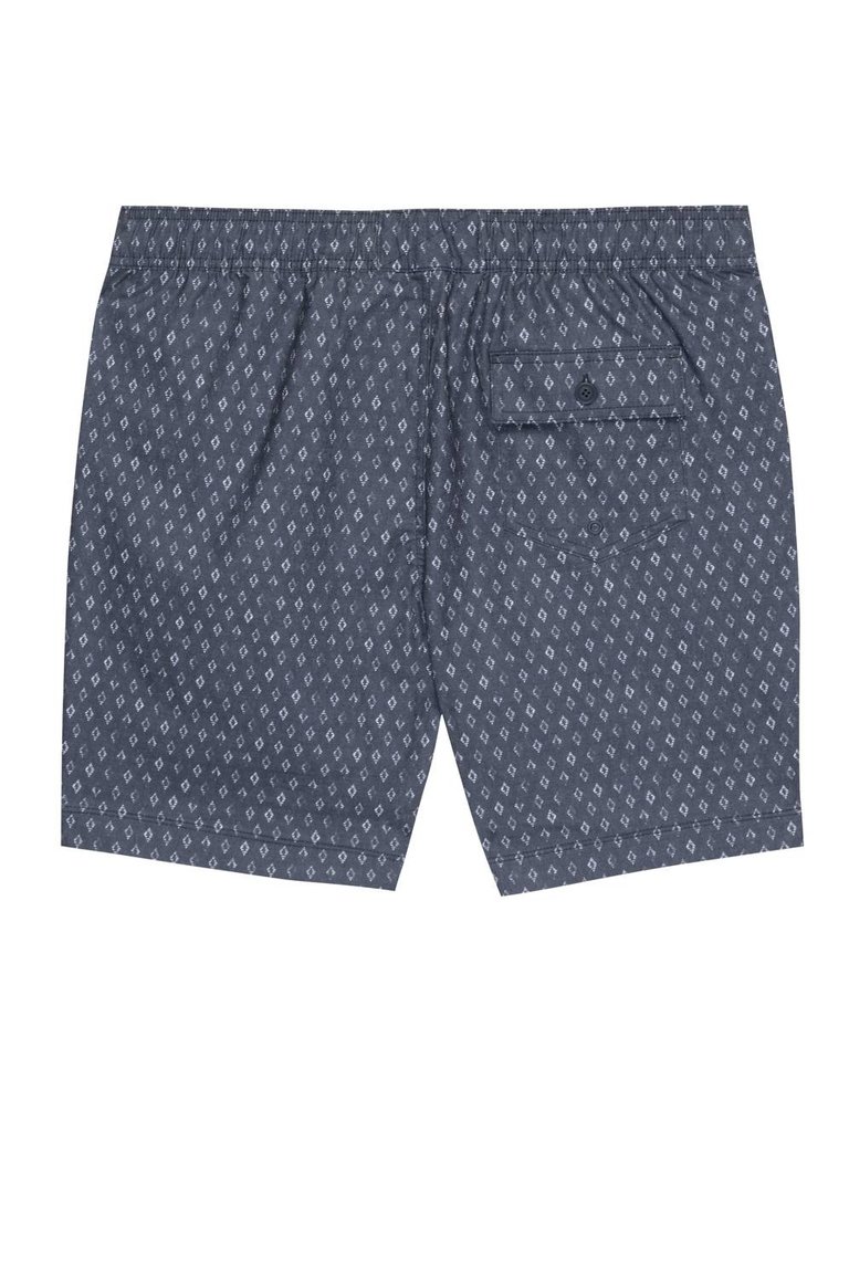 Men's Kian Short In Diamond Block Navy