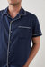 Mens Osbourne S/s Shirt In Binaural Blue