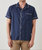 Mens Osbourne S/s Shirt In Binaural Blue - Binaural Blue