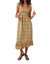 Rumi Dress In Sunflower Plaid