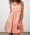 Sadie Dress In Azalea Stripe - Azalea Stripe