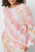 Women Ramona Sweatshirt In Sunset Tie Dye