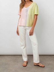 Women The Pocket V In Sherbert Dip Dye