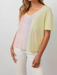 Women The Pocket V In Sherbert Dip Dye