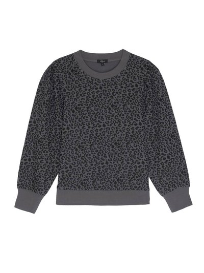 Rails Women's Marcie Sweatshirt In Charcoal Mini Cheetah product