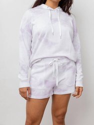 Women's Robin Short In Lavender Tie Dye