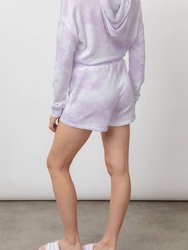 Women's Robin Short In Lavender Tie Dye