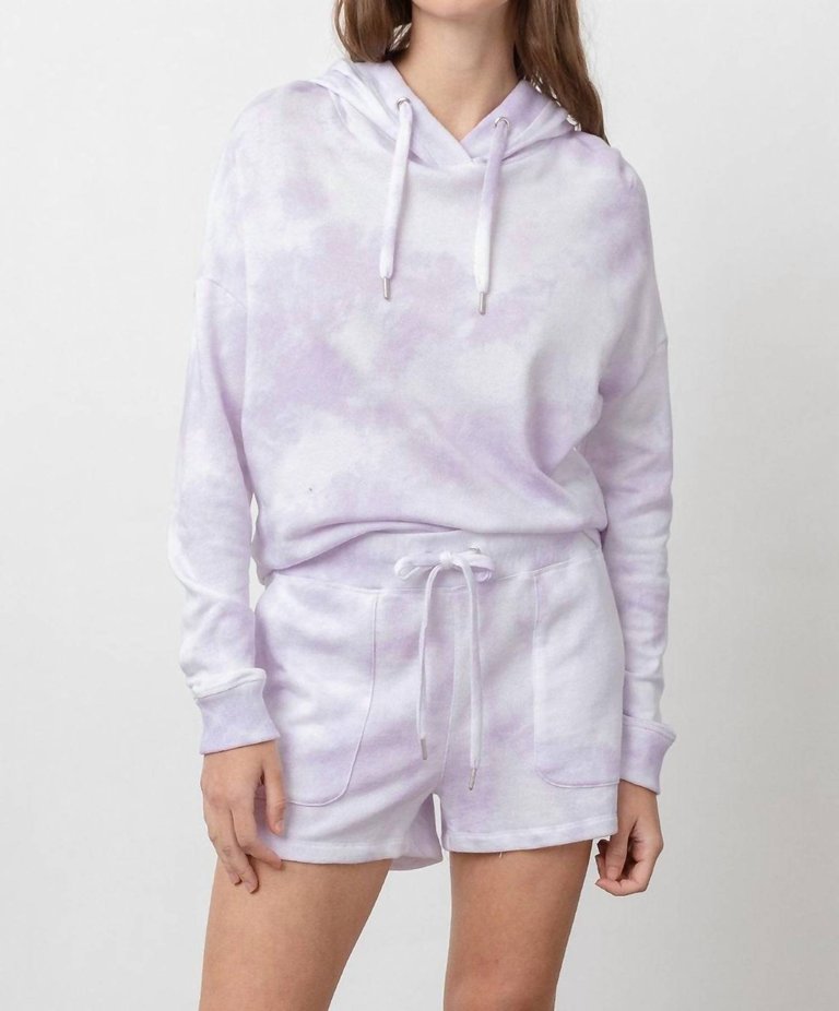 Women's Robin Short In Lavender Tie Dye