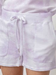 Women's Robin Short In Lavender Tie Dye