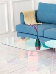 17.5 In. Round Acrylic Coffee Table