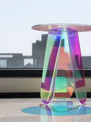 17.5 In. Round Acrylic Coffee Table