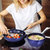 3-Piece Aluminum Alloy Non-Stick Induction Frying Pan Set With Lid