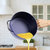 3.7 qt. Aluminum Alloy Nonstick Sauce Pan In Blue With Lid