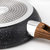 7.78 in. Black Aluminium Non-stick Frying Pan