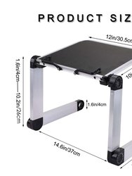 Aluminum Adjustable And Foldable Portable Desk Book Holder