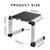 Aluminum Adjustable And Foldable Portable Desk Book Holder