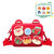 Cute Soft Christmas Toddler Bag Purse - Red