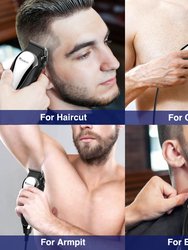 Professional Corded Hair And Beard Clipping And Trimming Kit
