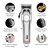 Professional LED Displayed Cordless Hair Trimmer Set With Grooming Kit