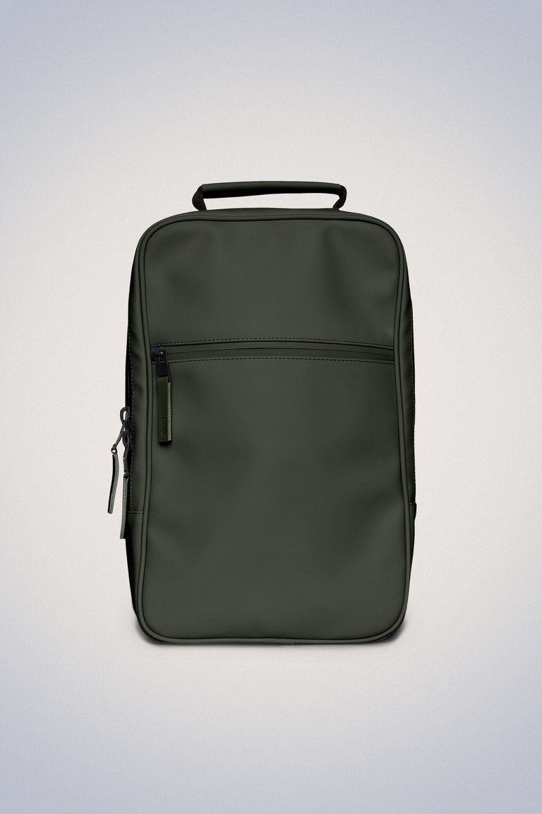 Book Backpack - Green